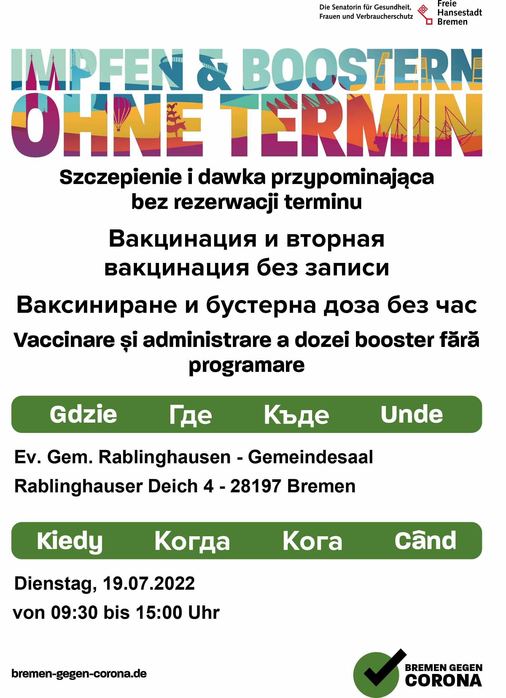 Poster A5 EV Kirche Rablinghausen Juli 2