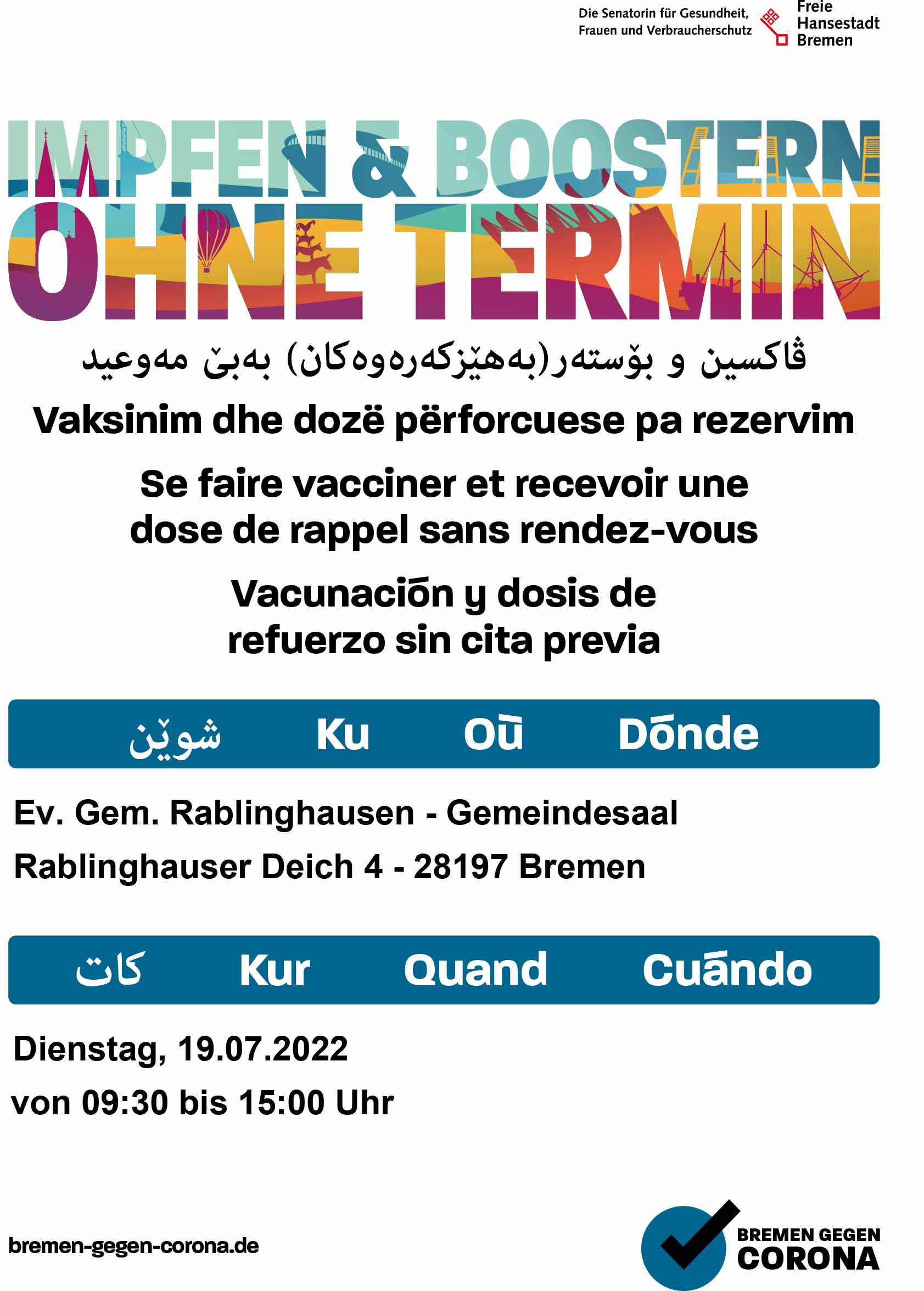 Poster A5 EV Kirche Rablinghausen Juli 3