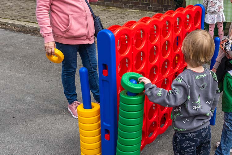 Kinder mit dabei