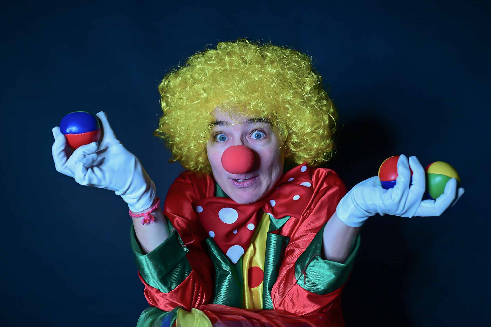 2023 Clown Kerstin Stefan Kranz kleiner