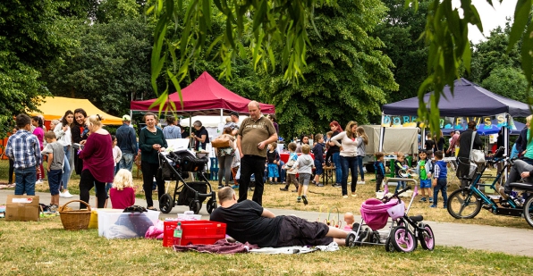 Kinder- und Familienfest im Spiel- und Wassergarten in Pusdorf