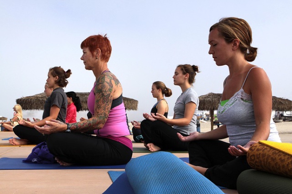 Entspannung durch Yoga im Kulturhaus