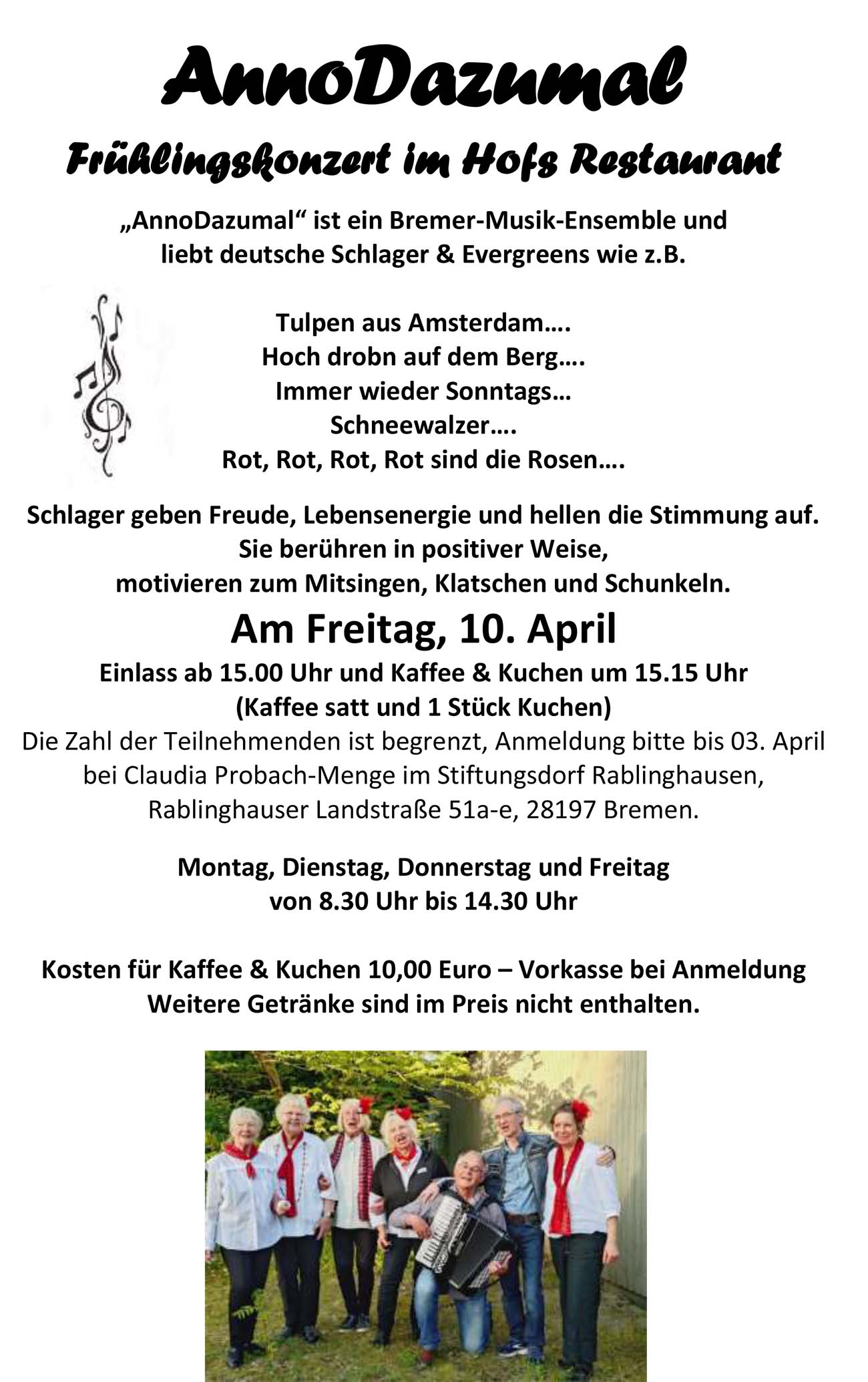 Flyer AnnoDazumal 2025