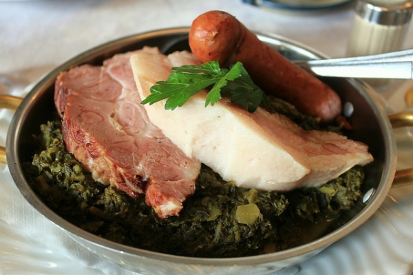 Kohl und Pinkel am Strand