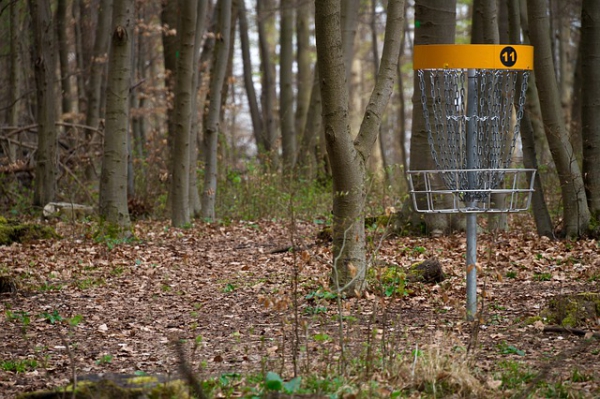 Diskgolf im Weseruferpark